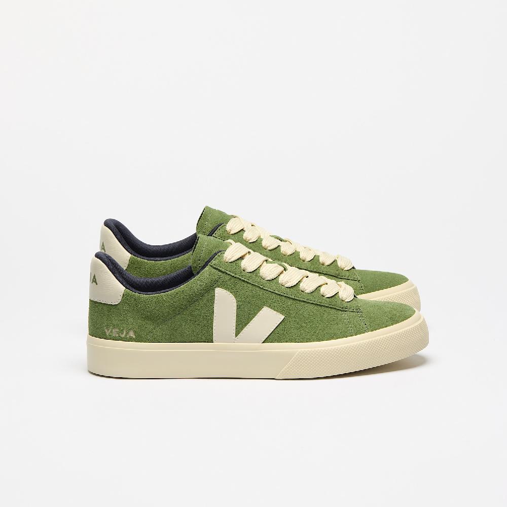 veja CAMPO BOLD SUEDE KIWI PIERRE