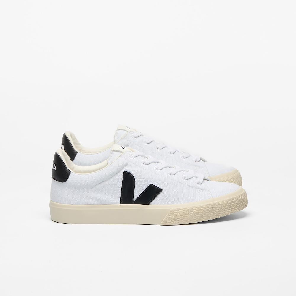 veja CAMPO CANVAS WHITE BLACK