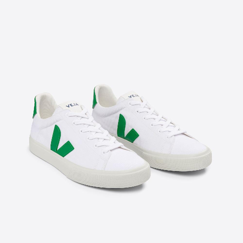 Veja CAMPO CANVAS WHITE EMERAUDE