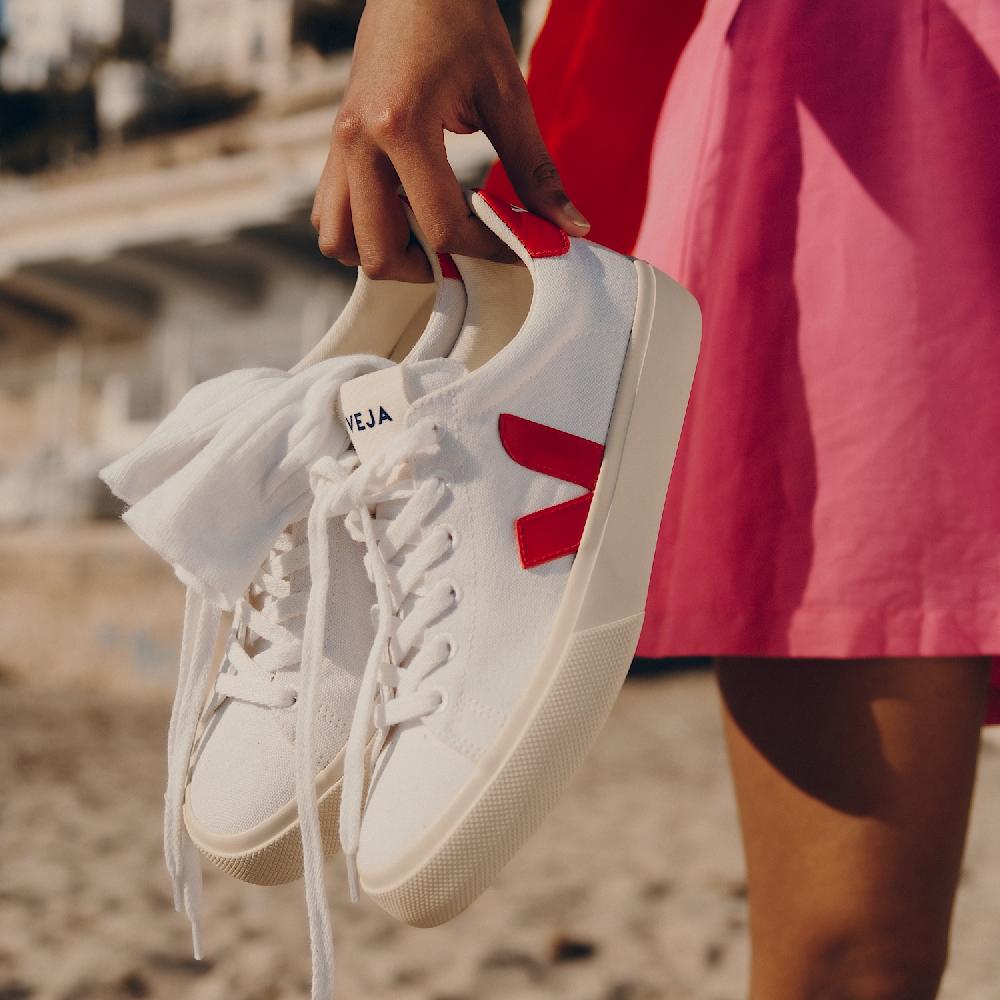 Veja CAMPO CANVAS WHITE PEKIN