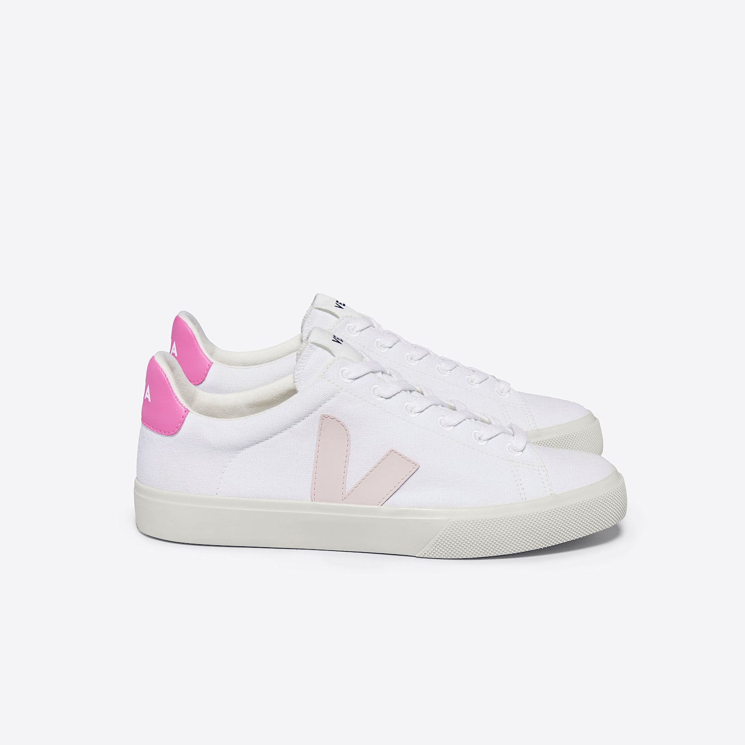 veja CAMPO CANVAS WHITE PETALE SARI