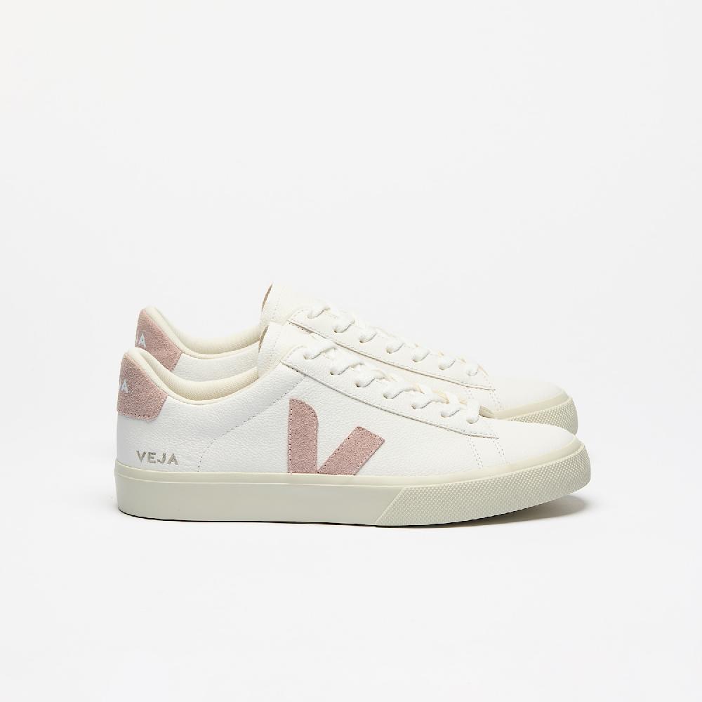 veja CAMPO LEATHER WHITE BABE