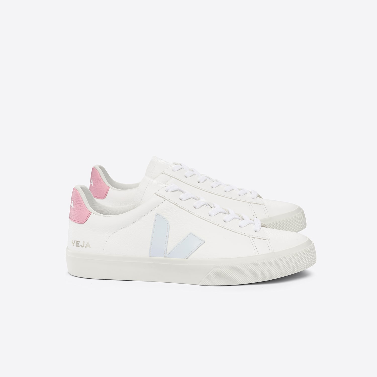 veja CAMPO LEATHER WHITE ICE GUIMAUVE