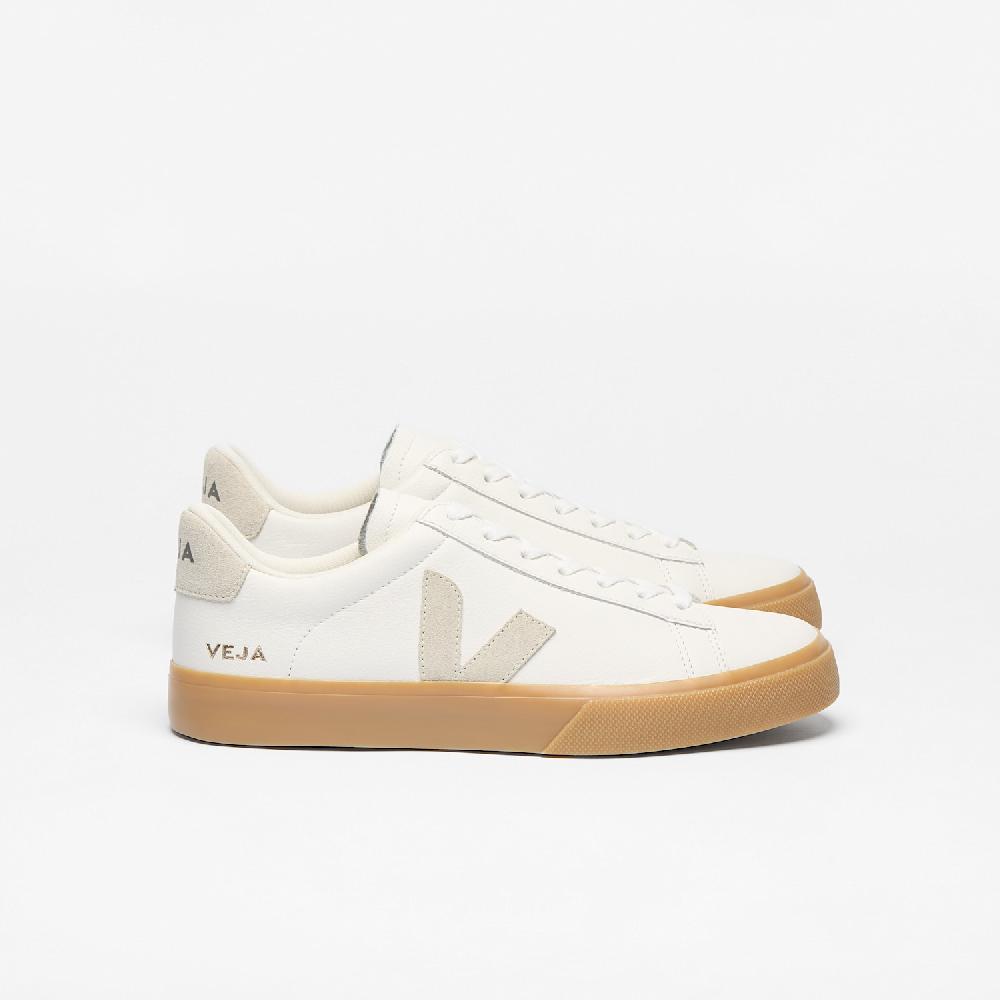 veja CAMPO LEATHER WHITE NATURAL NATURAL