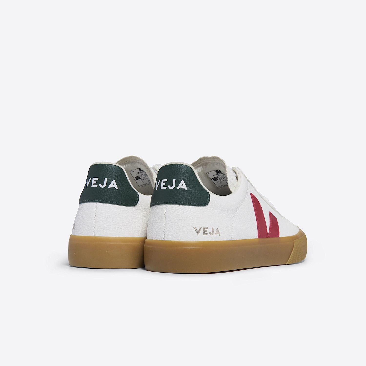 Veja CAMPO LEATHER WHITE PEKIN POKER NATURAL
