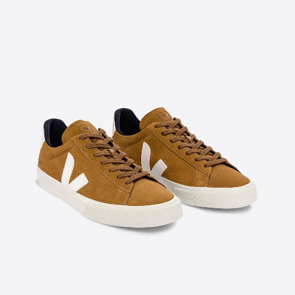 Veja CAMPO SUEDE CAMEL WHITE