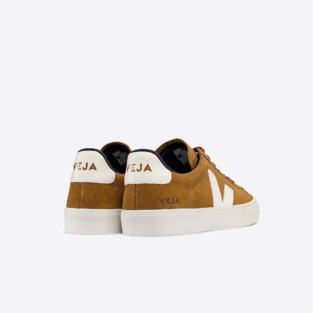 Veja CAMPO SUEDE CAMEL WHITE