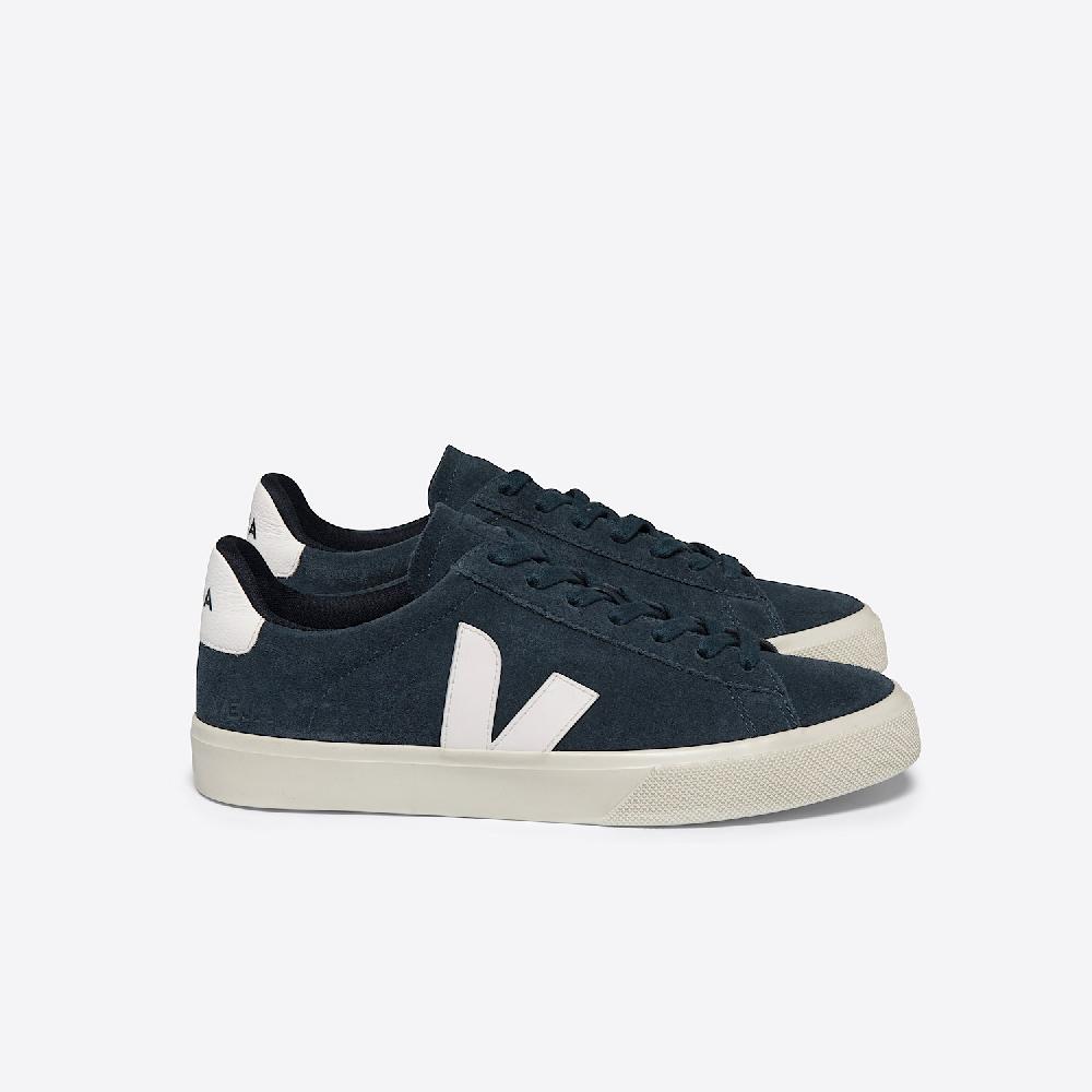 veja CAMPO SUEDE NAUTICO WHITE