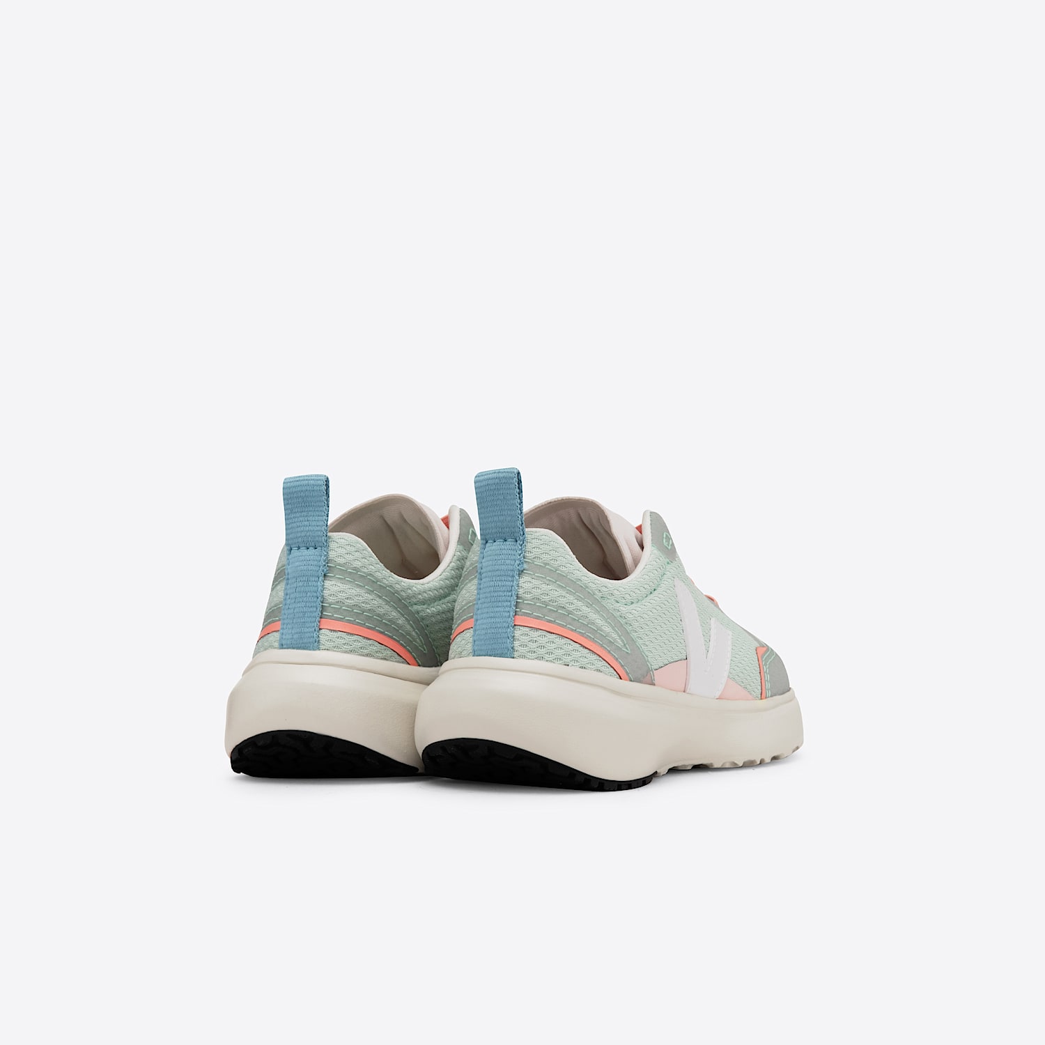 Veja CANARY ELASTIC LACES ALVEOMESH MATCHA WHITE