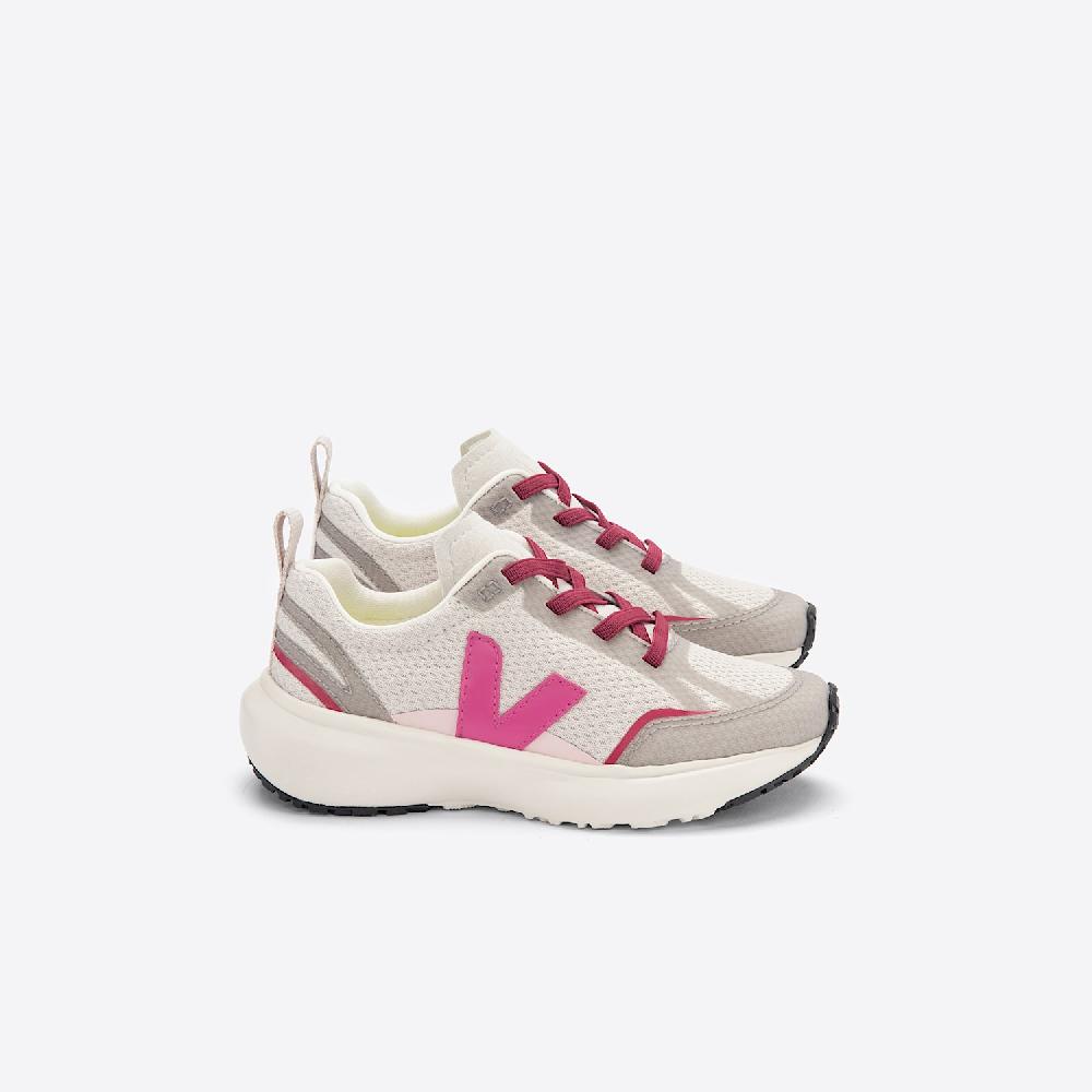 veja CANARY ELASTIC LACES ALVEOMESH NATURAL MIA