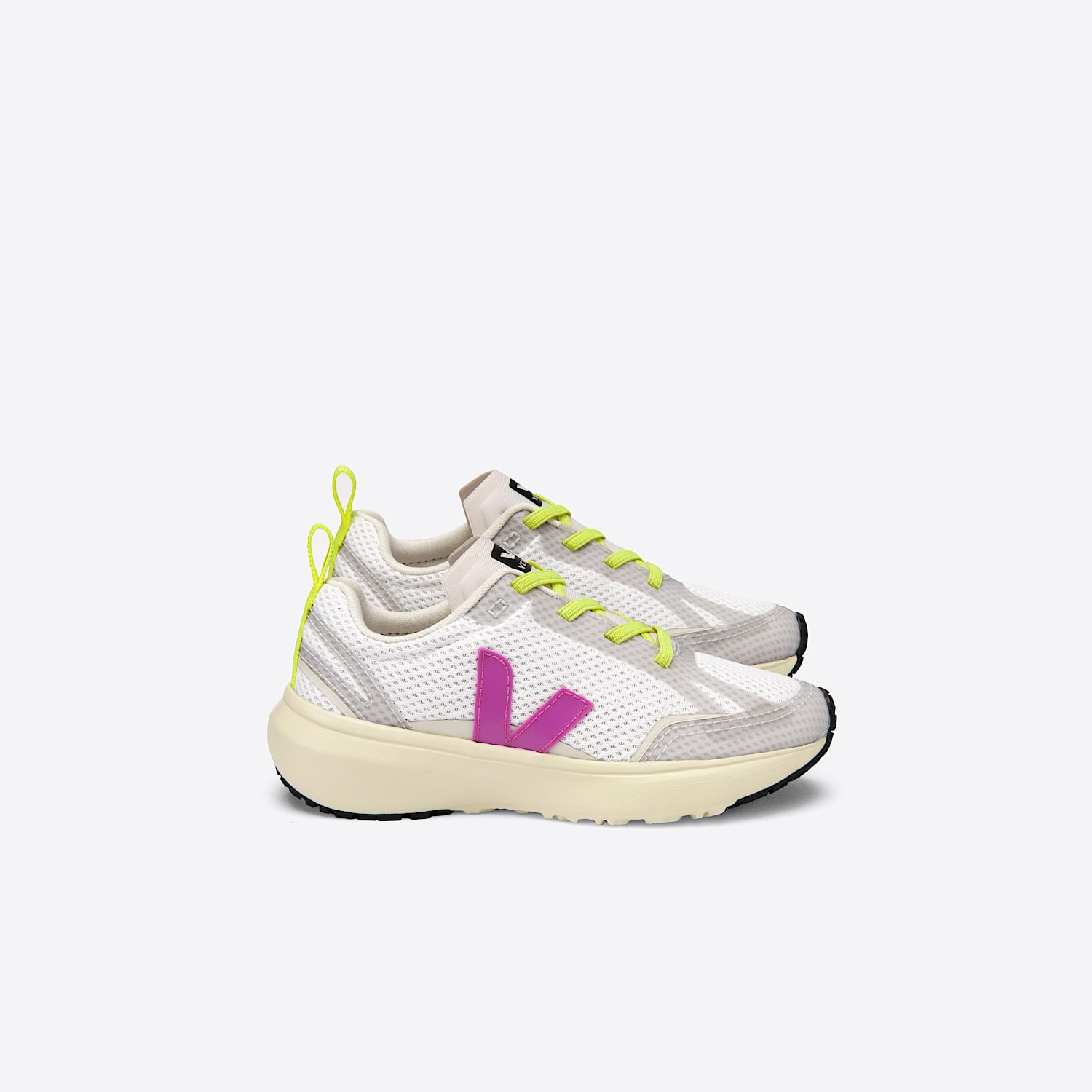 veja CANARY ELASTIC LACES WHITE ULTRAVIOLET