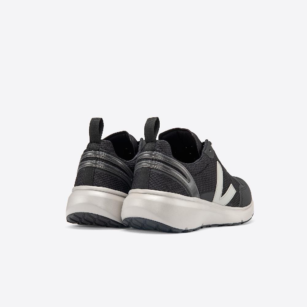 Veja CONDOR 2 ALVEOMESH BLACK OXFORD-GREY SOLE