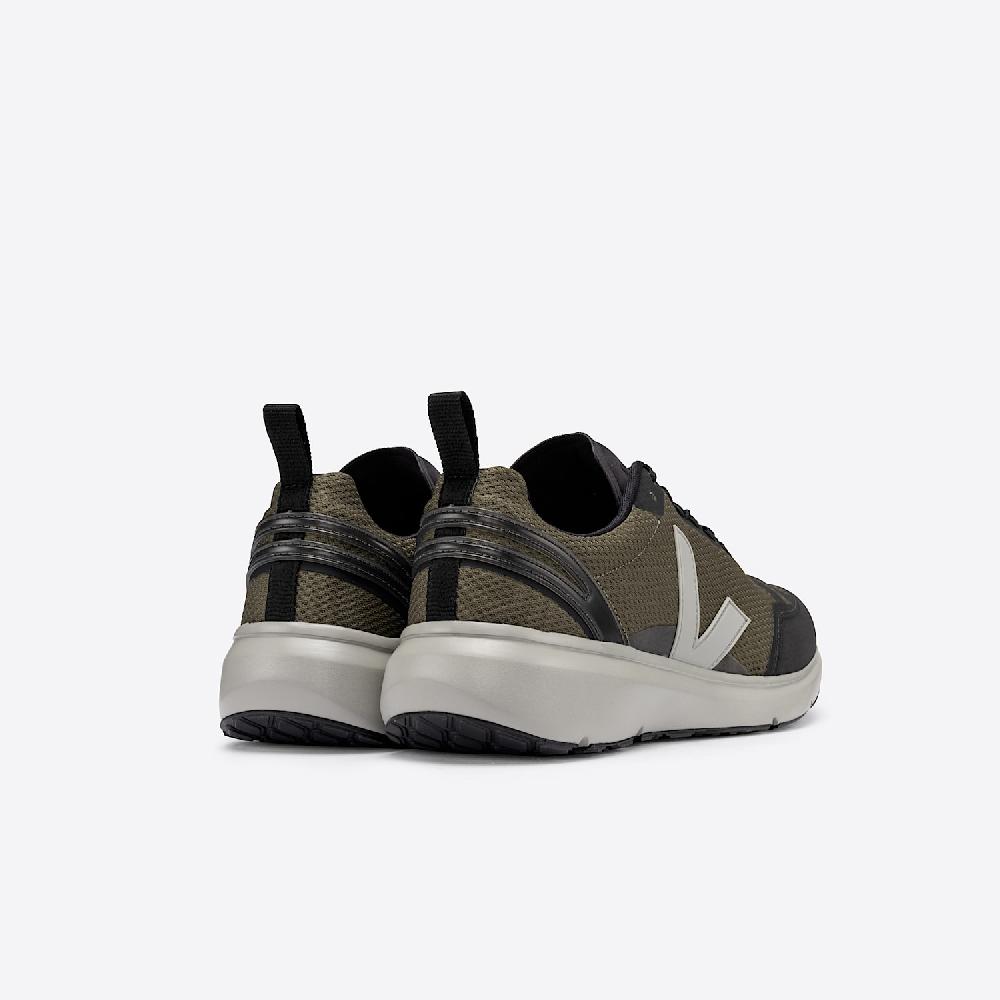 Veja CONDOR 2 ALVEOMESH KAKI OXFORD-GREY BLACK