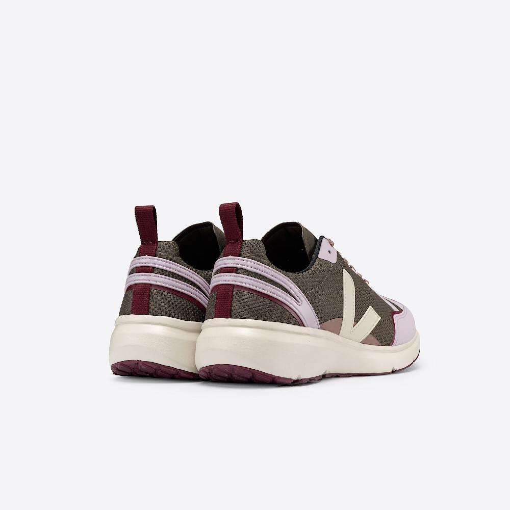 Veja CONDOR 2 ALVEOMESH KAKI PIERRE PARME