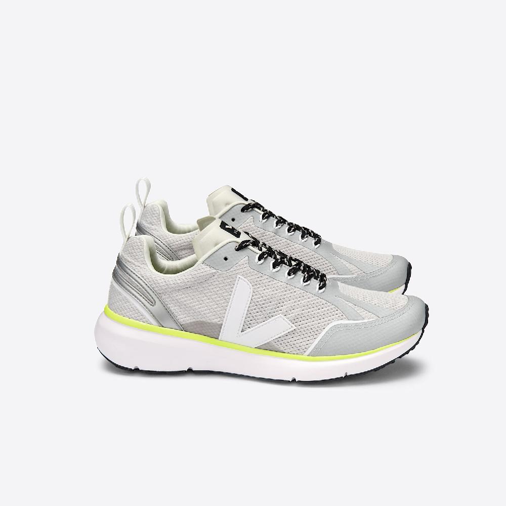 veja CONDOR 2 ALVEOMESH LIGHT GREY SILVER