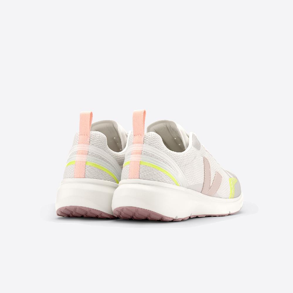 Veja CONDOR 2 ALVEOMESH NATURAL BABE JAUNE FLUO