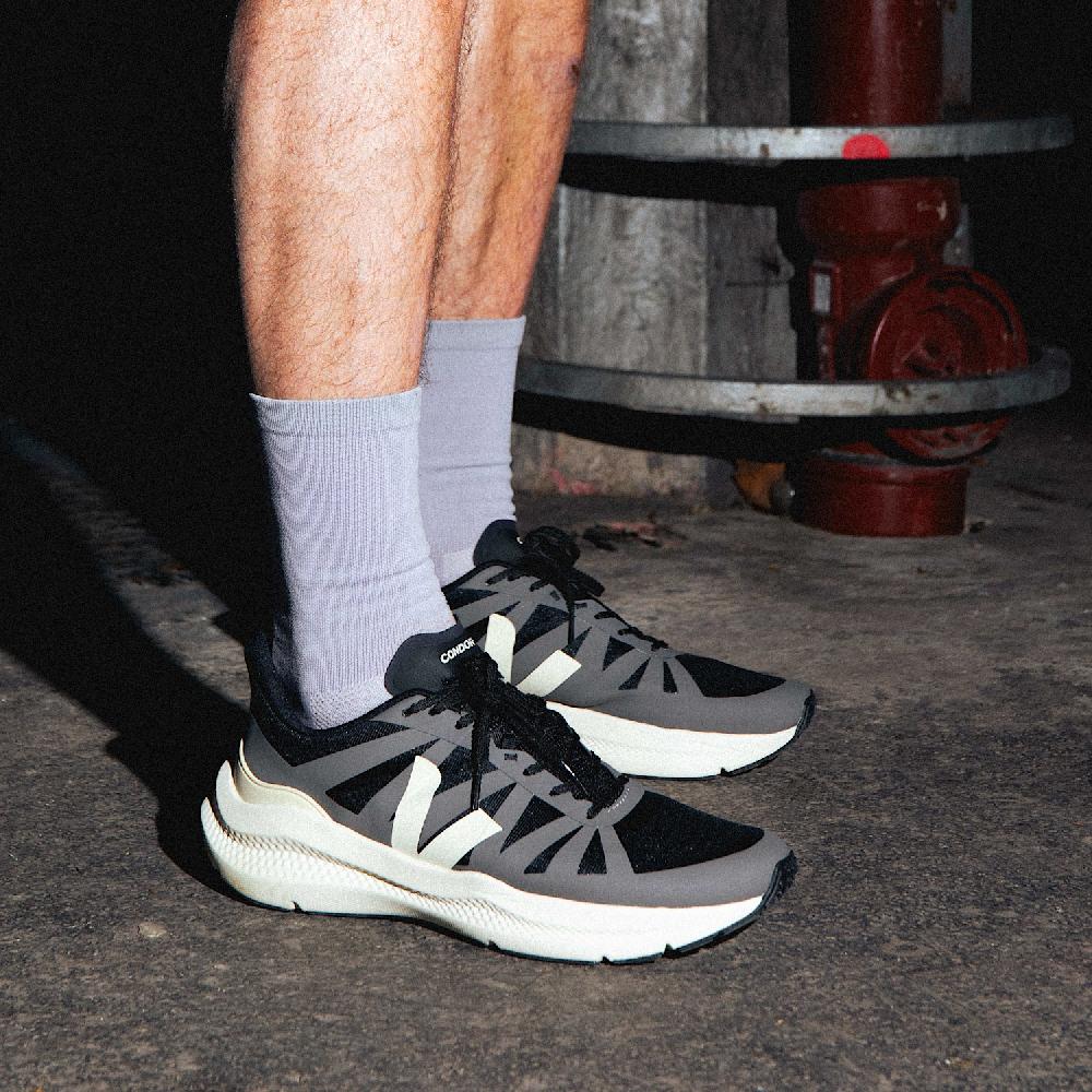 Veja CONDOR 3 ENGINEERED-MESH BLACK CALCAIRE