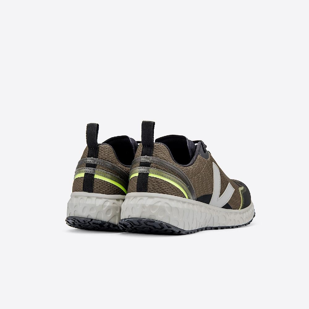 Veja CONDOR MESH KAKI OXFORD GREY SOLE