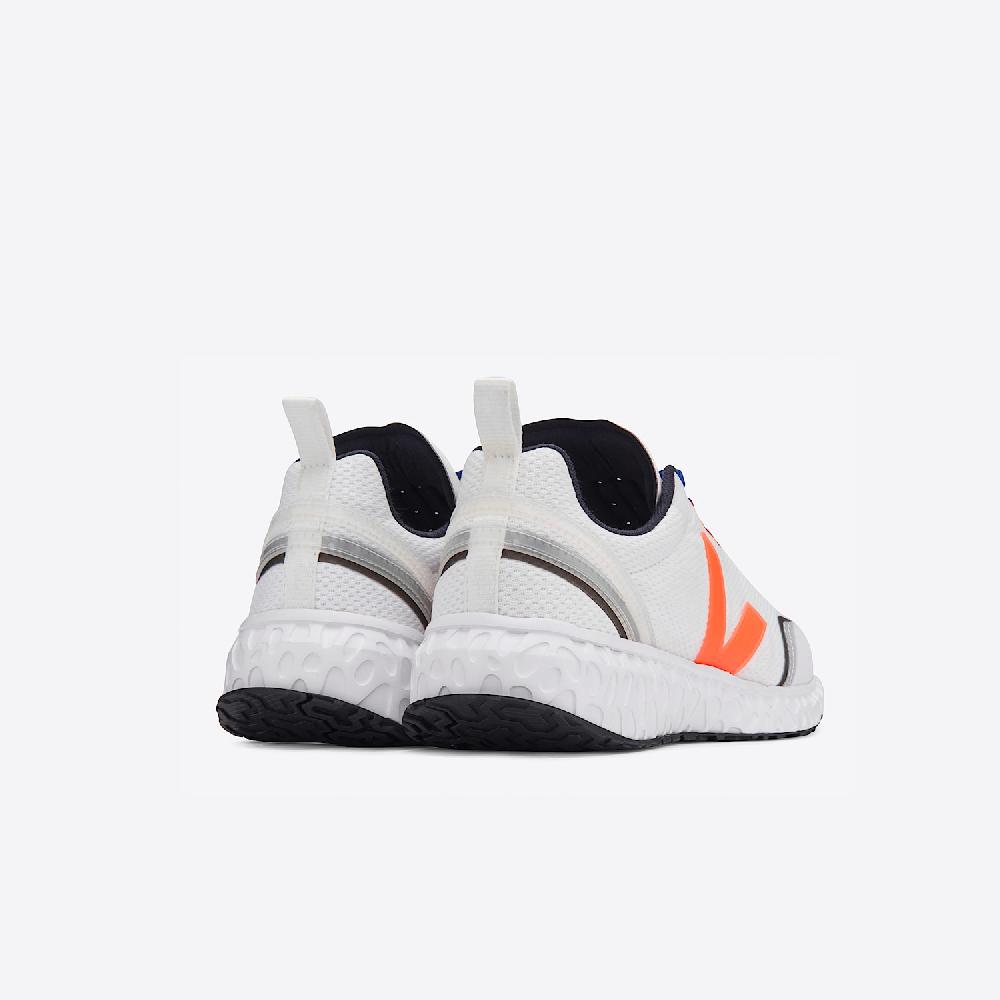 Veja CONDOR MESH WHITE ORANGE FLUO