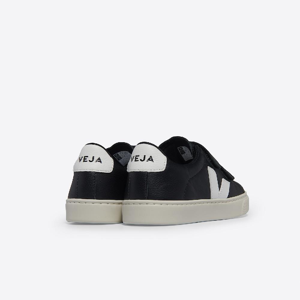 Veja ESPLAR LEATHER BLACK WHITE
