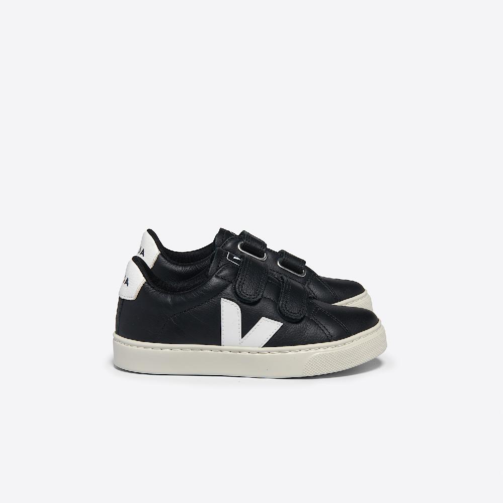 veja ESPLAR LEATHER BLACK WHITE