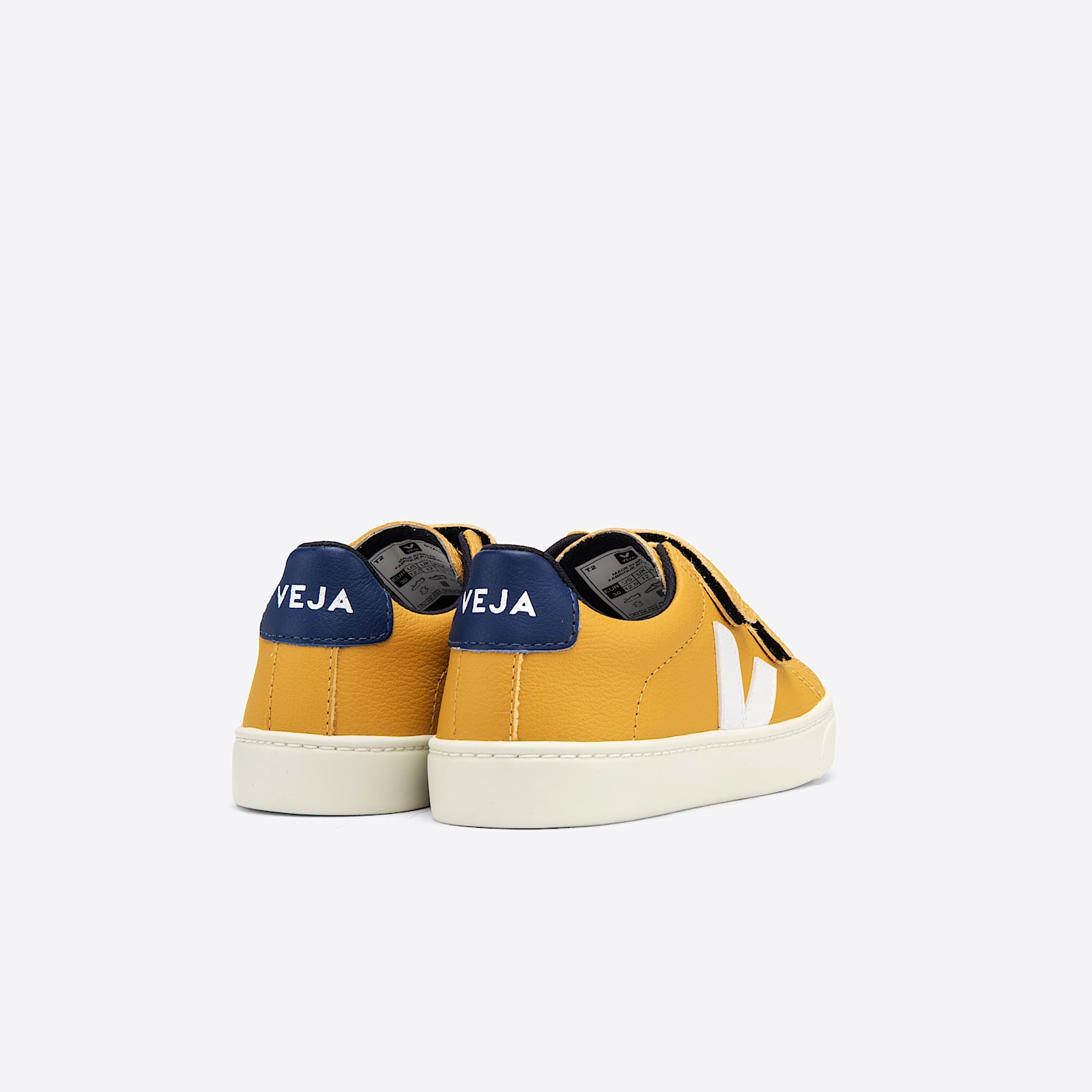 Veja ESPLAR LEATHER MOUTARDE WHITE COBALT