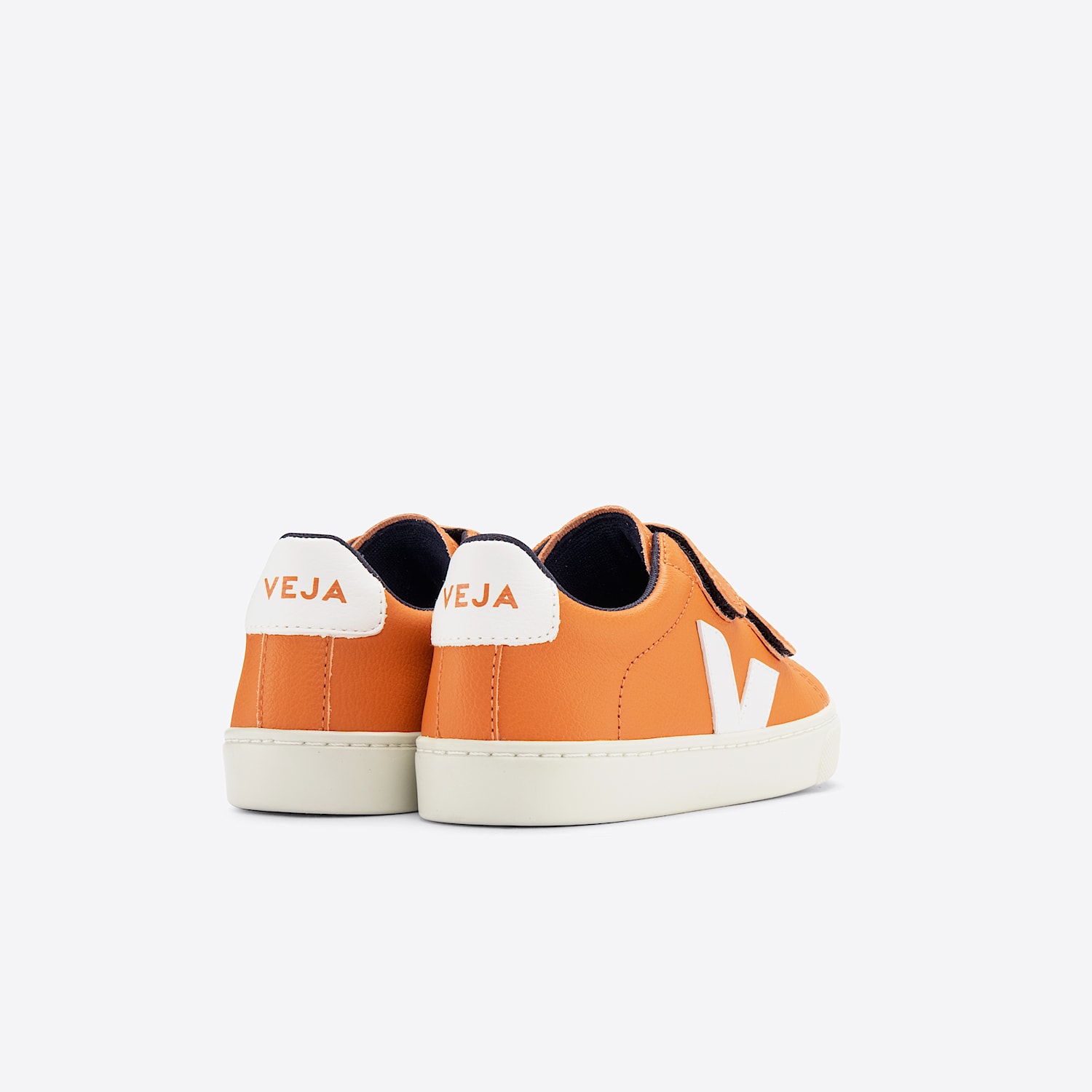 Veja ESPLAR LEATHER PUMPKIN WHITE