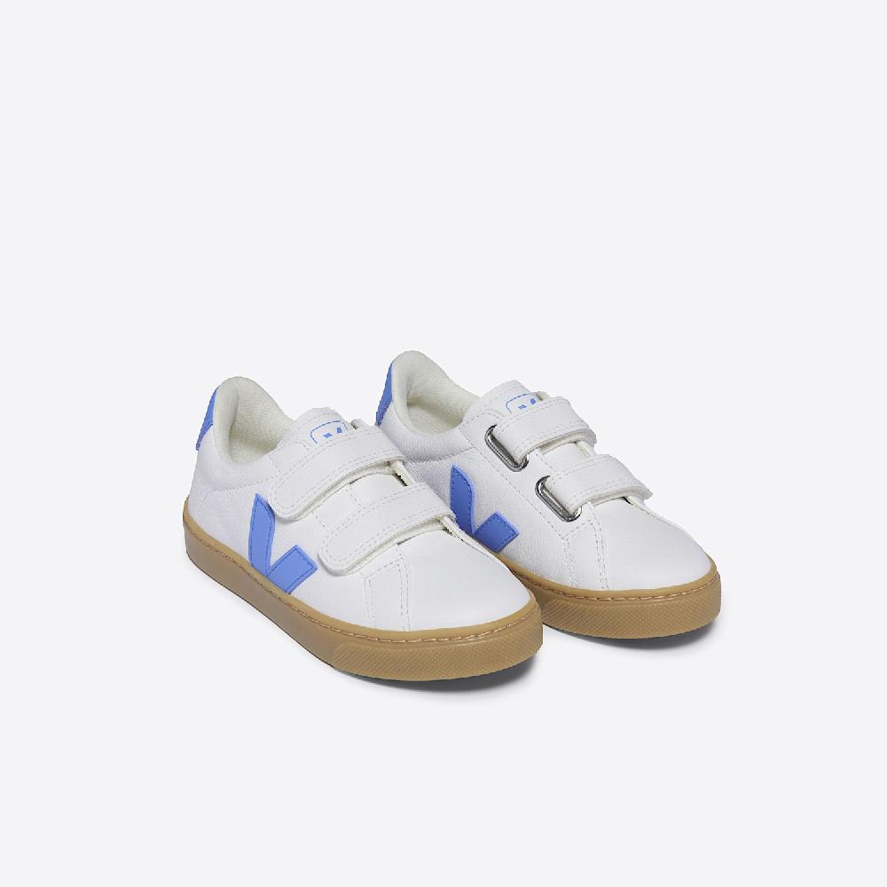Veja ESPLAR LEATHER WHITE AQUA NATURAL