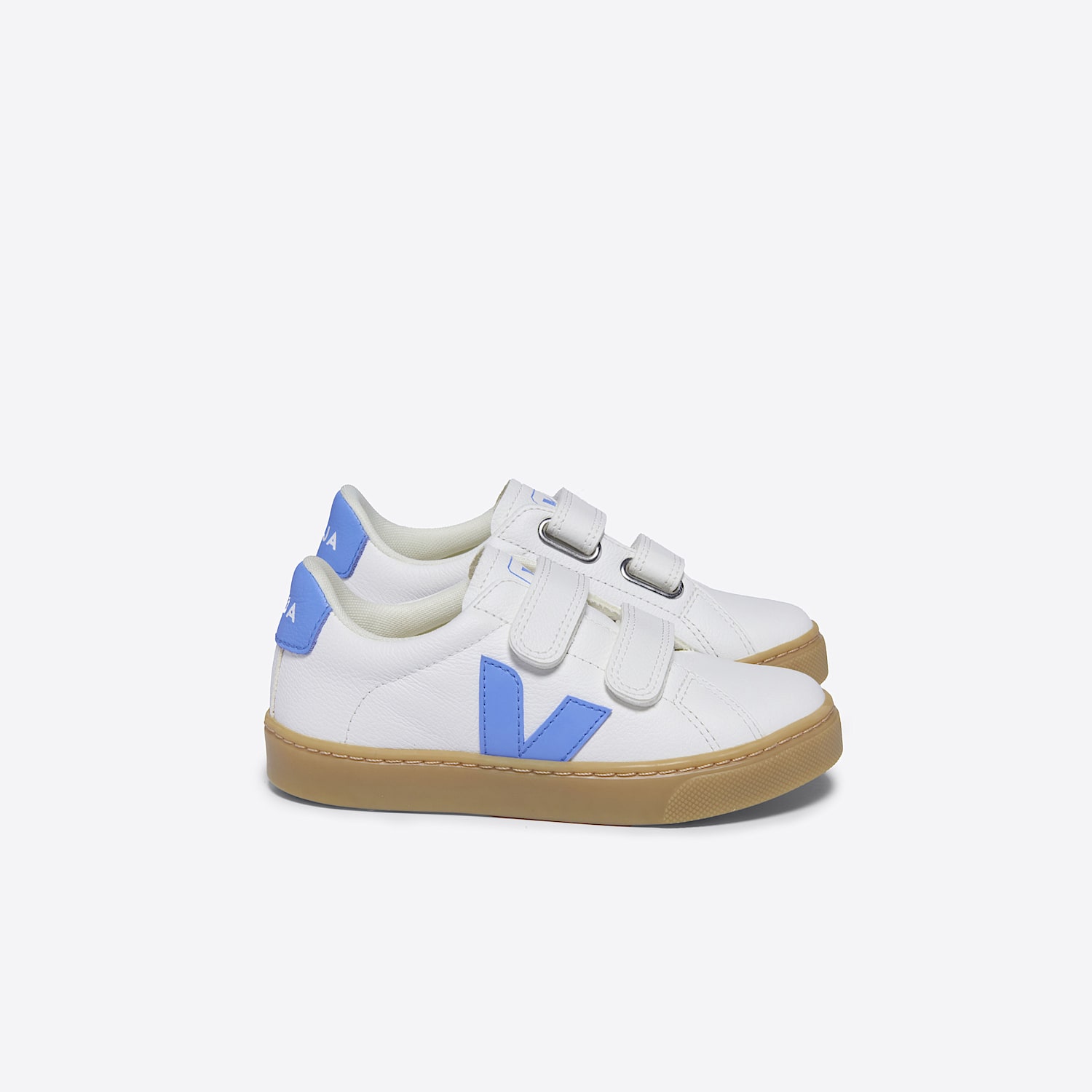 veja ESPLAR LEATHER WHITE AQUA NATURAL