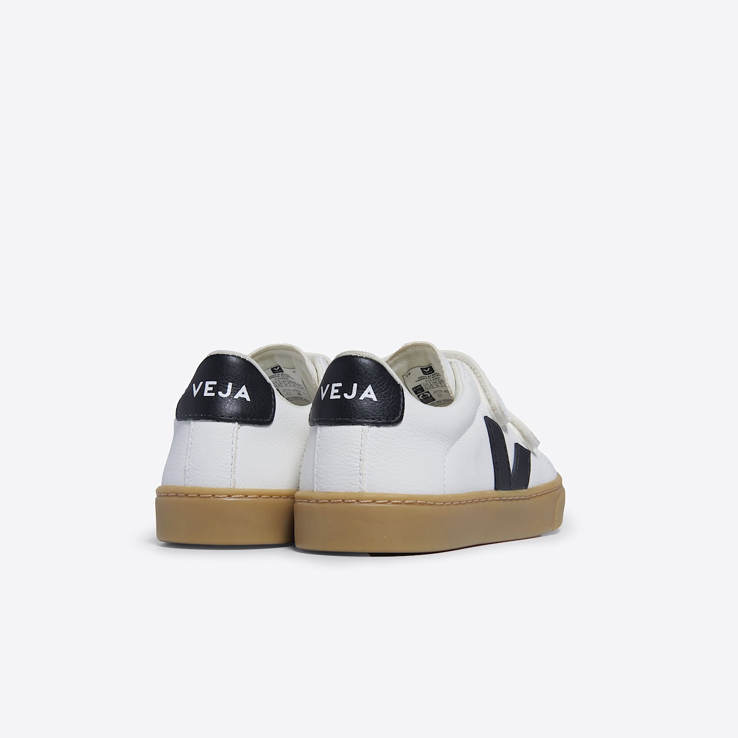 Veja ESPLAR LEATHER WHITE BLACK NATURAL