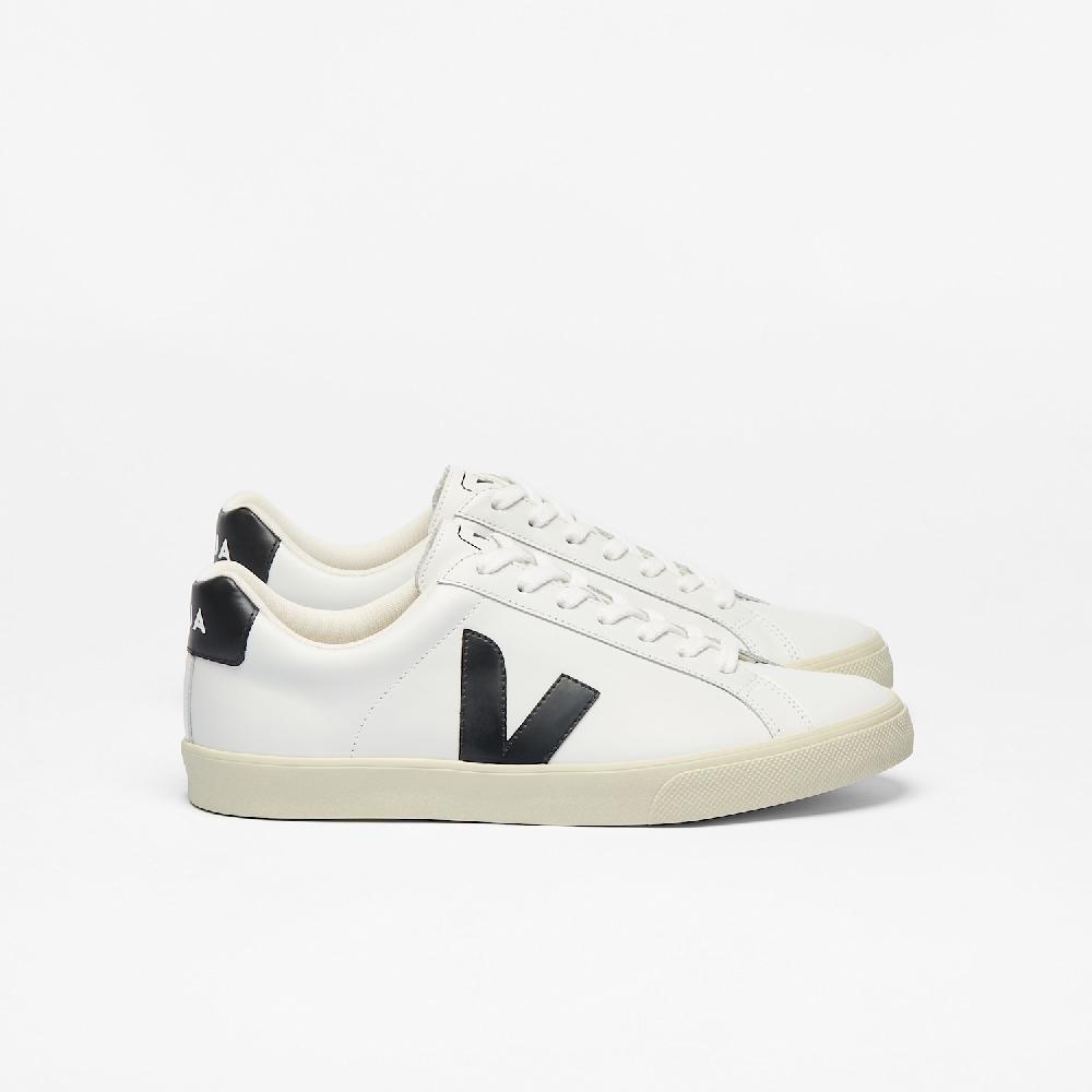veja ESPLAR LEATHER WHITE BLACK