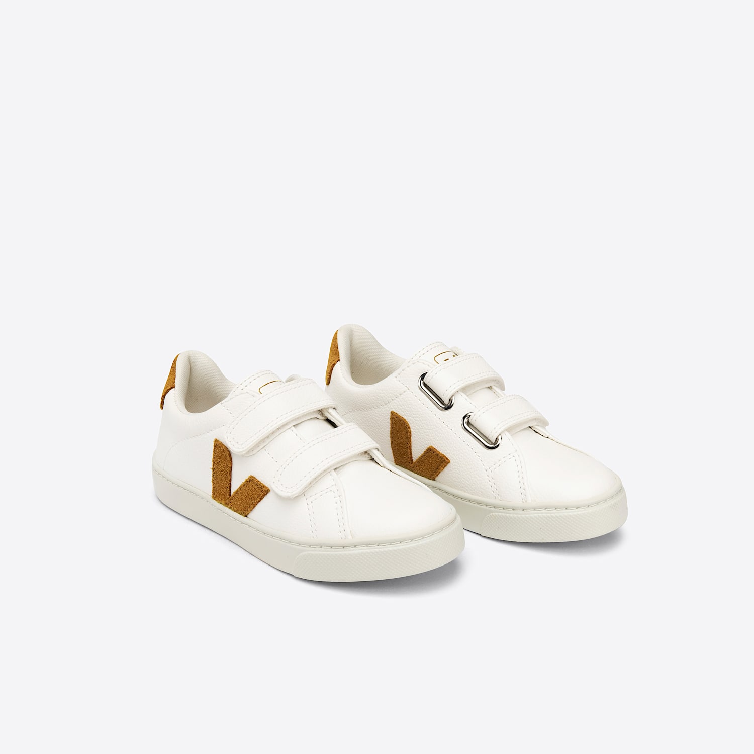 Veja ESPLAR LEATHER WHITE CAMEL