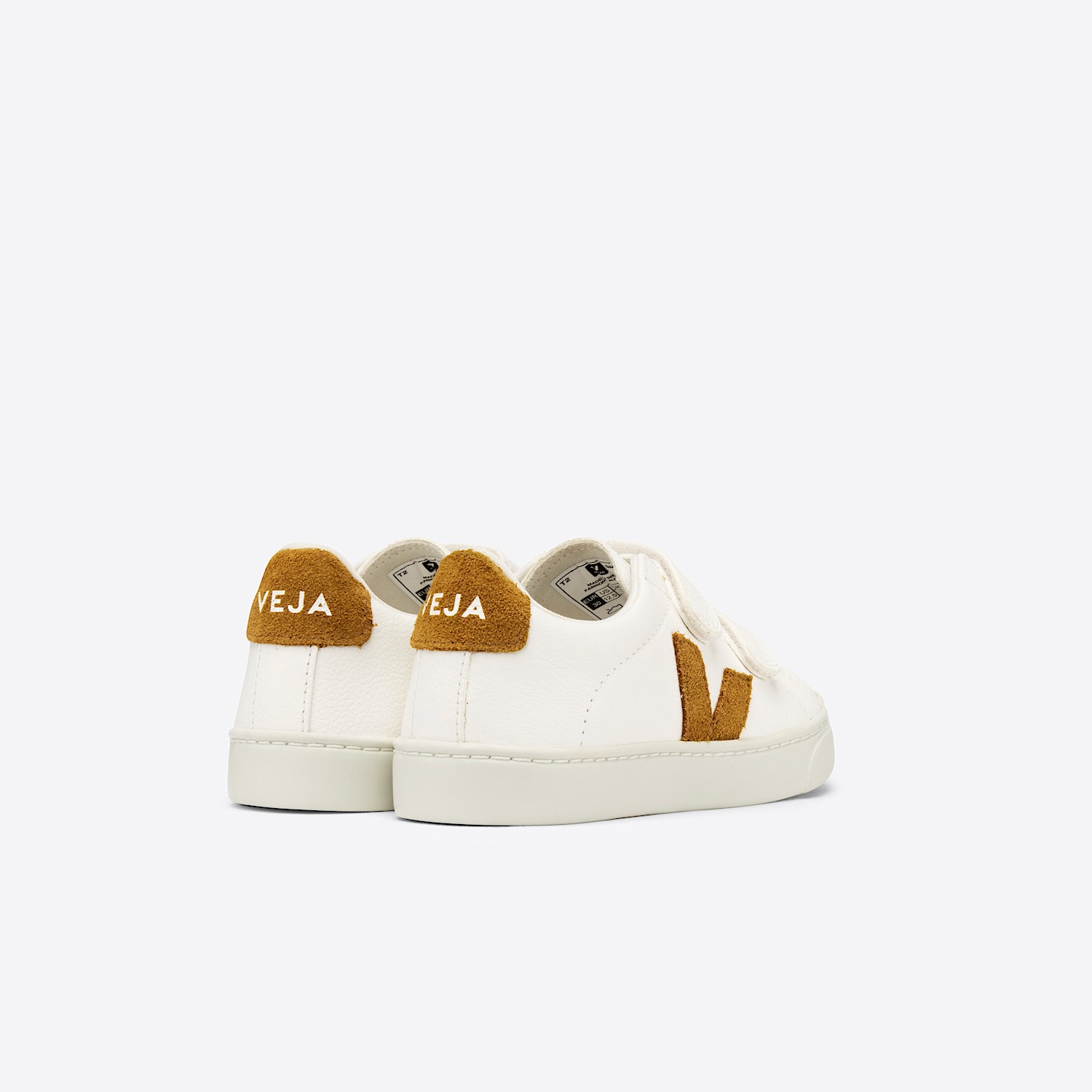 Veja ESPLAR LEATHER WHITE CAMEL