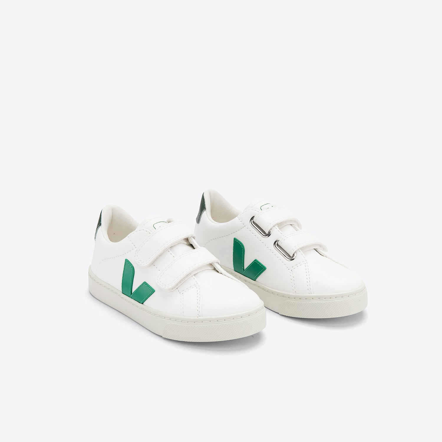 Veja ESPLAR LEATHER WHITE EMERAUDE CYPRUS