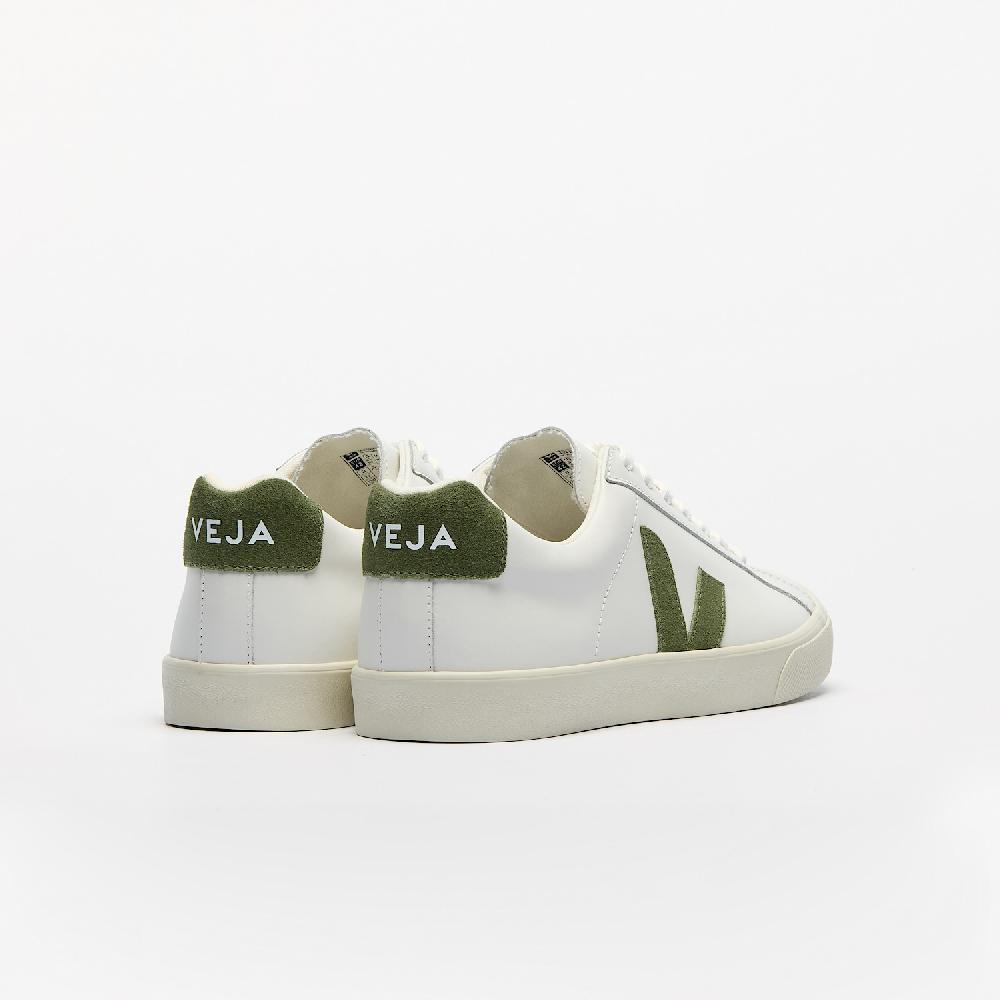 Veja ESPLAR LEATHER WHITE KIWI