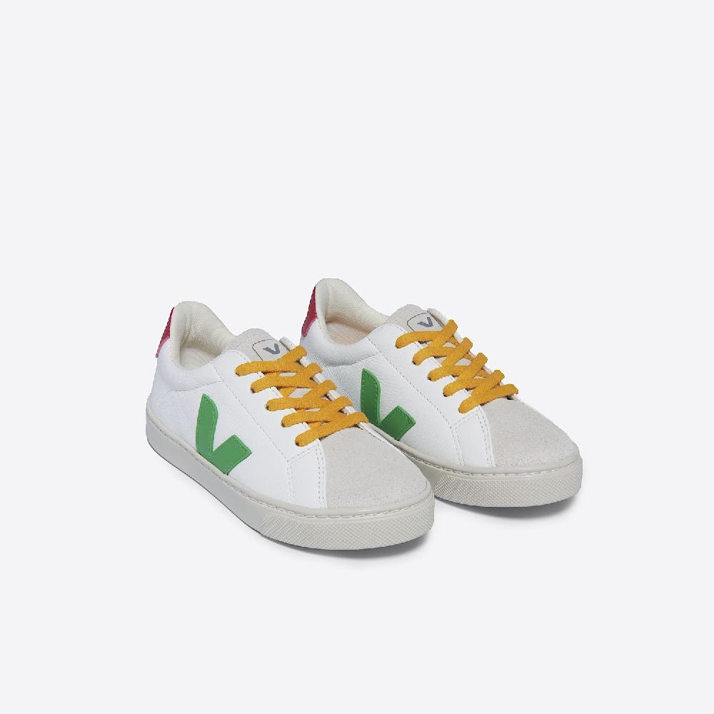 Veja ESPLAR LEATHER WHITE LEAF PEKIN