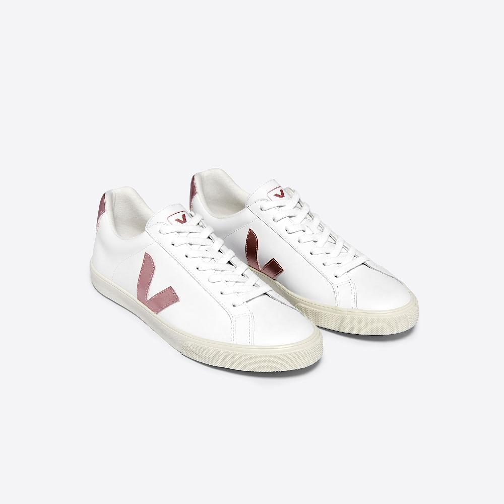 Veja ESPLAR LEATHER WHITE NACRE