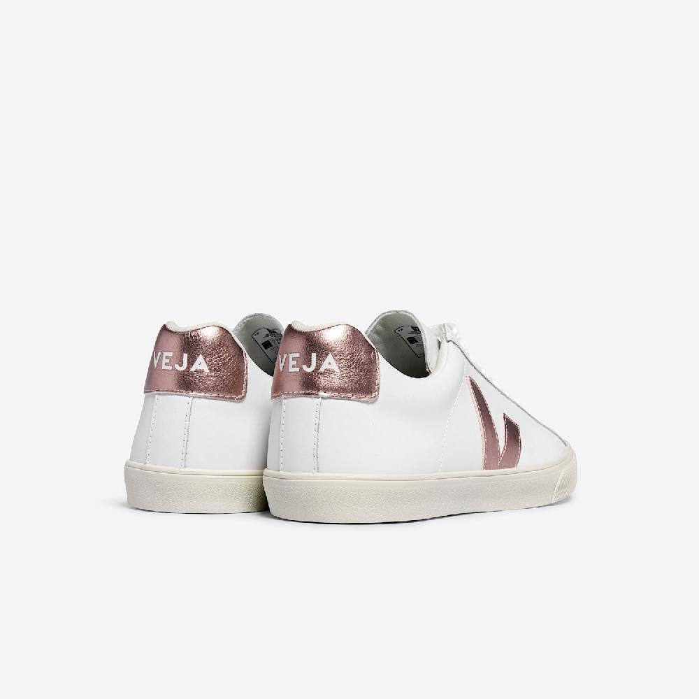 Veja ESPLAR LEATHER WHITE NACRE