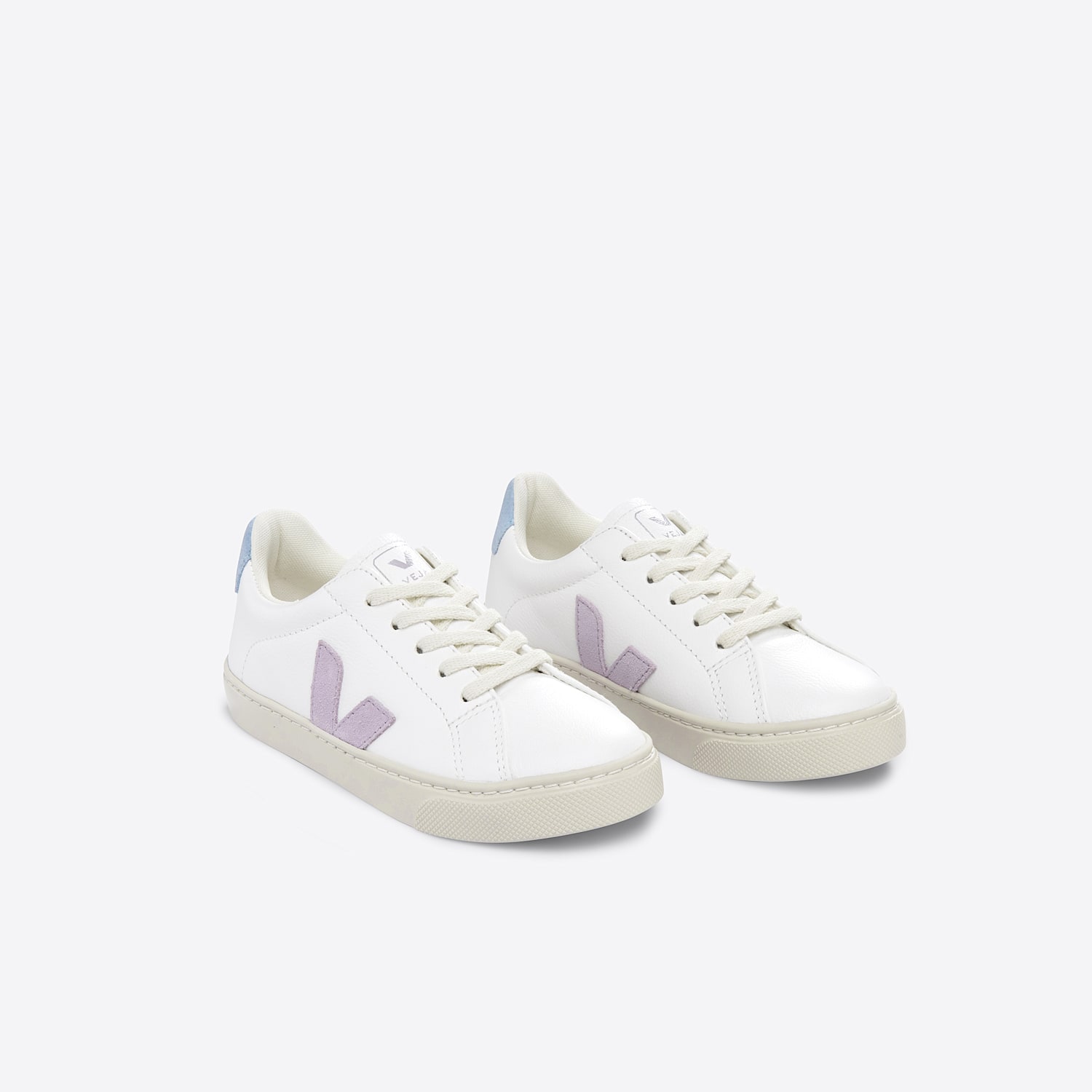 Veja ESPLAR LEATHER WHITE PARME STEEL