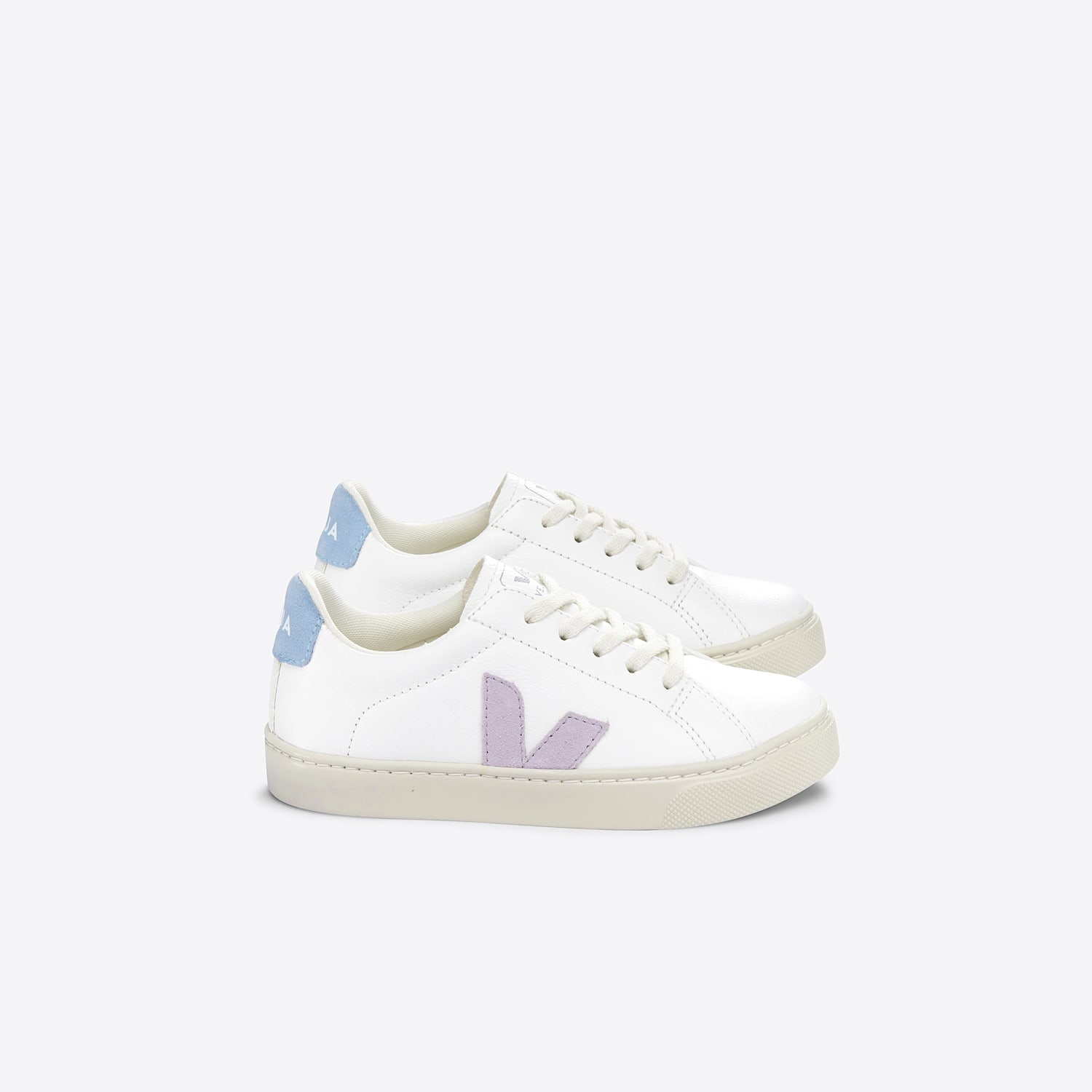 veja ESPLAR LEATHER WHITE PARME STEEL