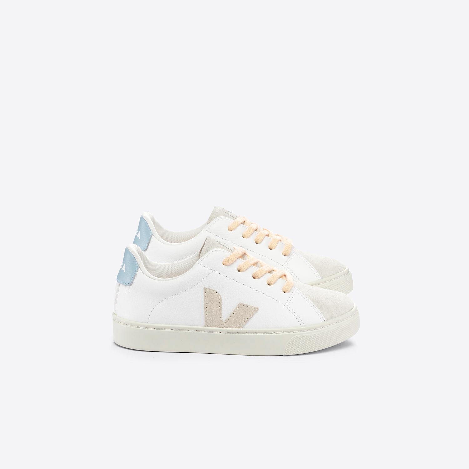 veja ESPLAR LEATHER WHITE SABLE STEEL