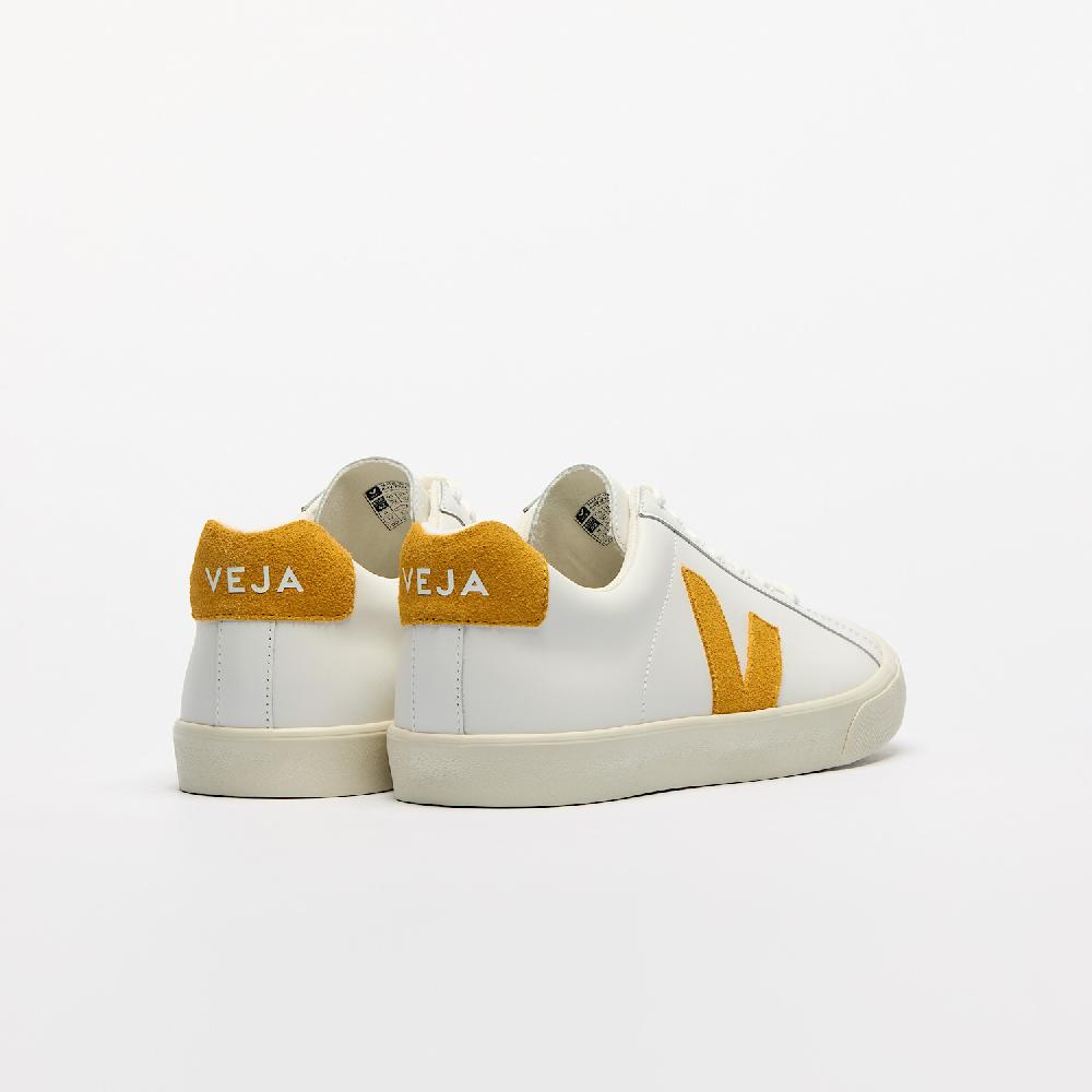 Veja ESPLAR LEATHER WHITE SAFRAN