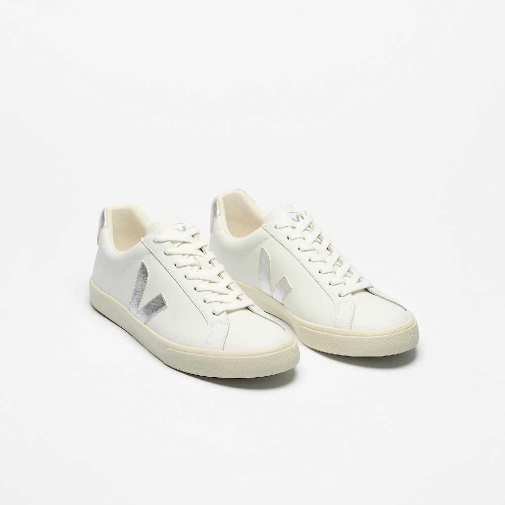 Veja ESPLAR LEATHER WHITE SILVER
