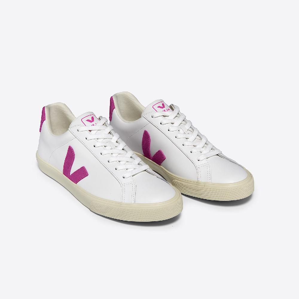 Veja ESPLAR LEATHER WHITE ULTRAVIOLET