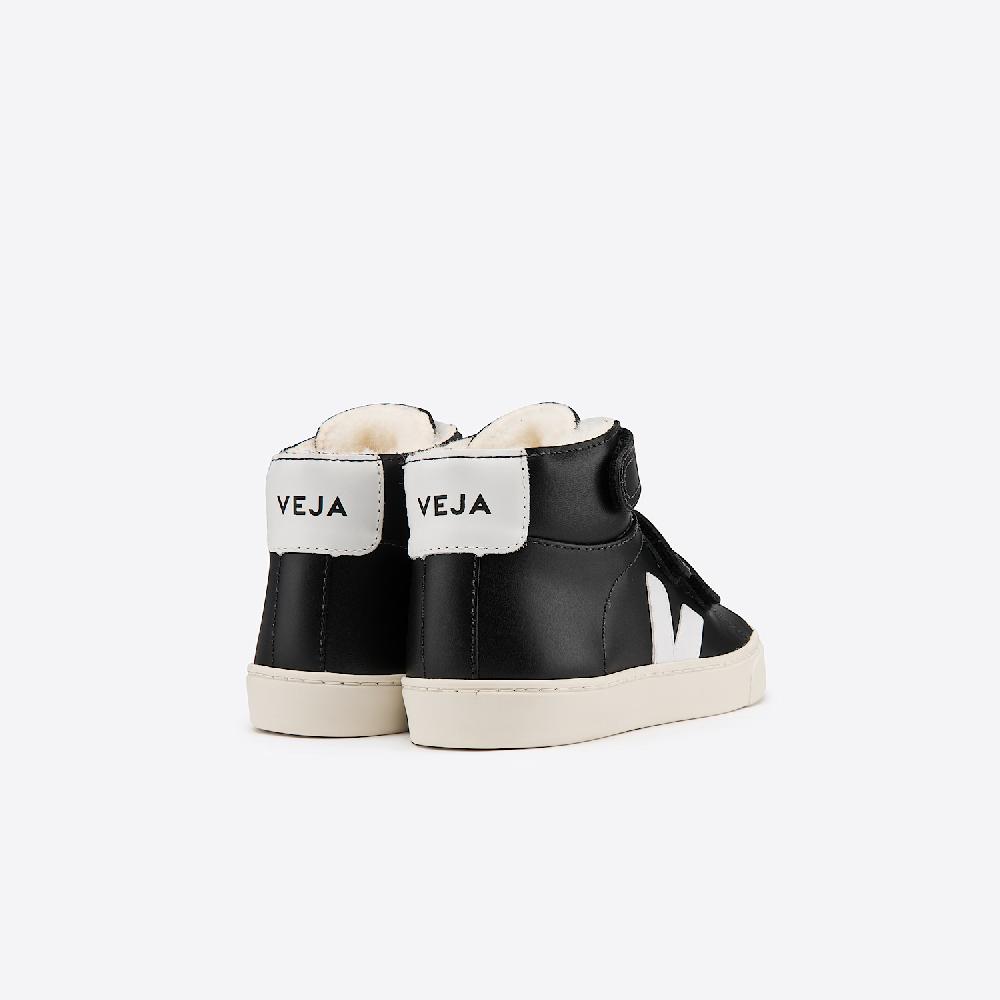 Veja ESPLAR MID FURED LEATHER BLACK
