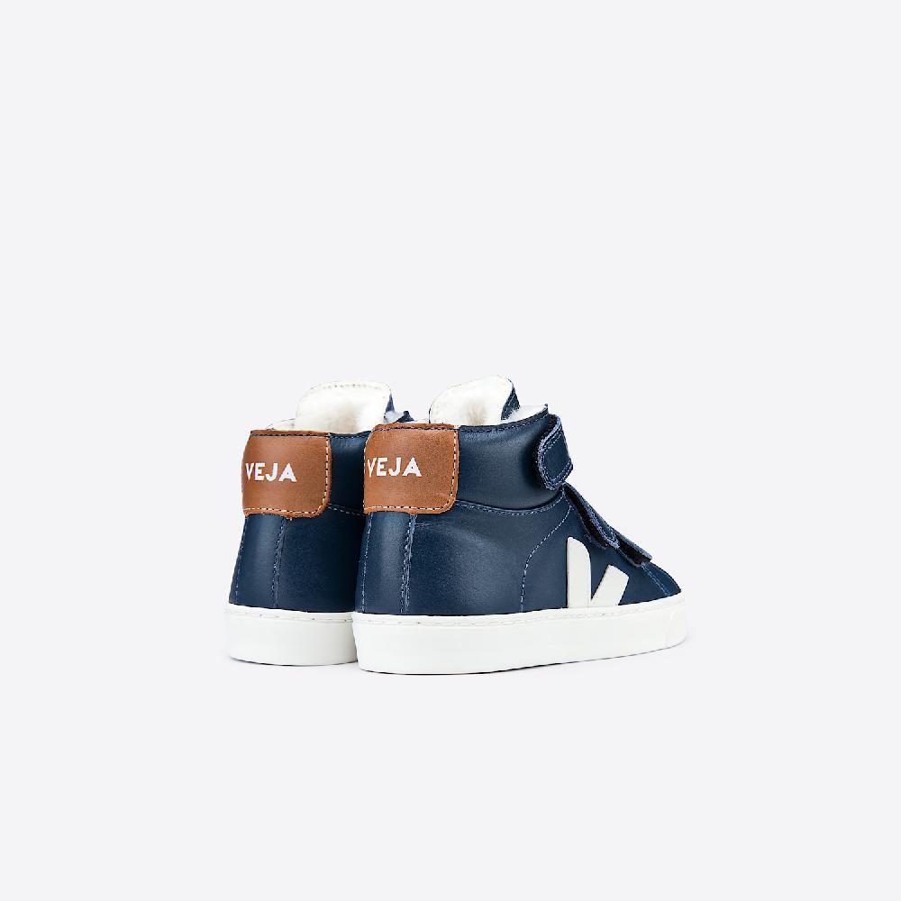 Veja ESPLAR MID FURED LEATHER NAUTICO TUILE