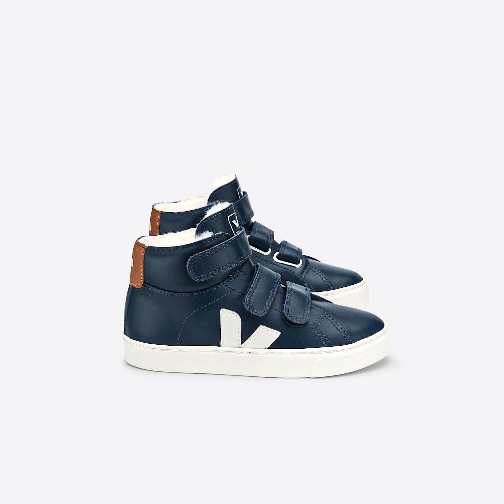 veja ESPLAR MID FURED LEATHER NAUTICO TUILE