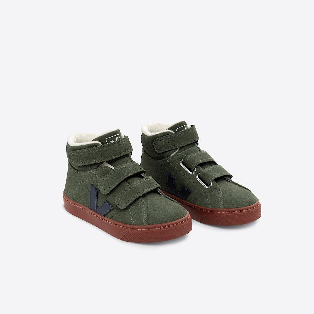 Veja ESPLAR MID FURED SUEDE MUD NAUTICO