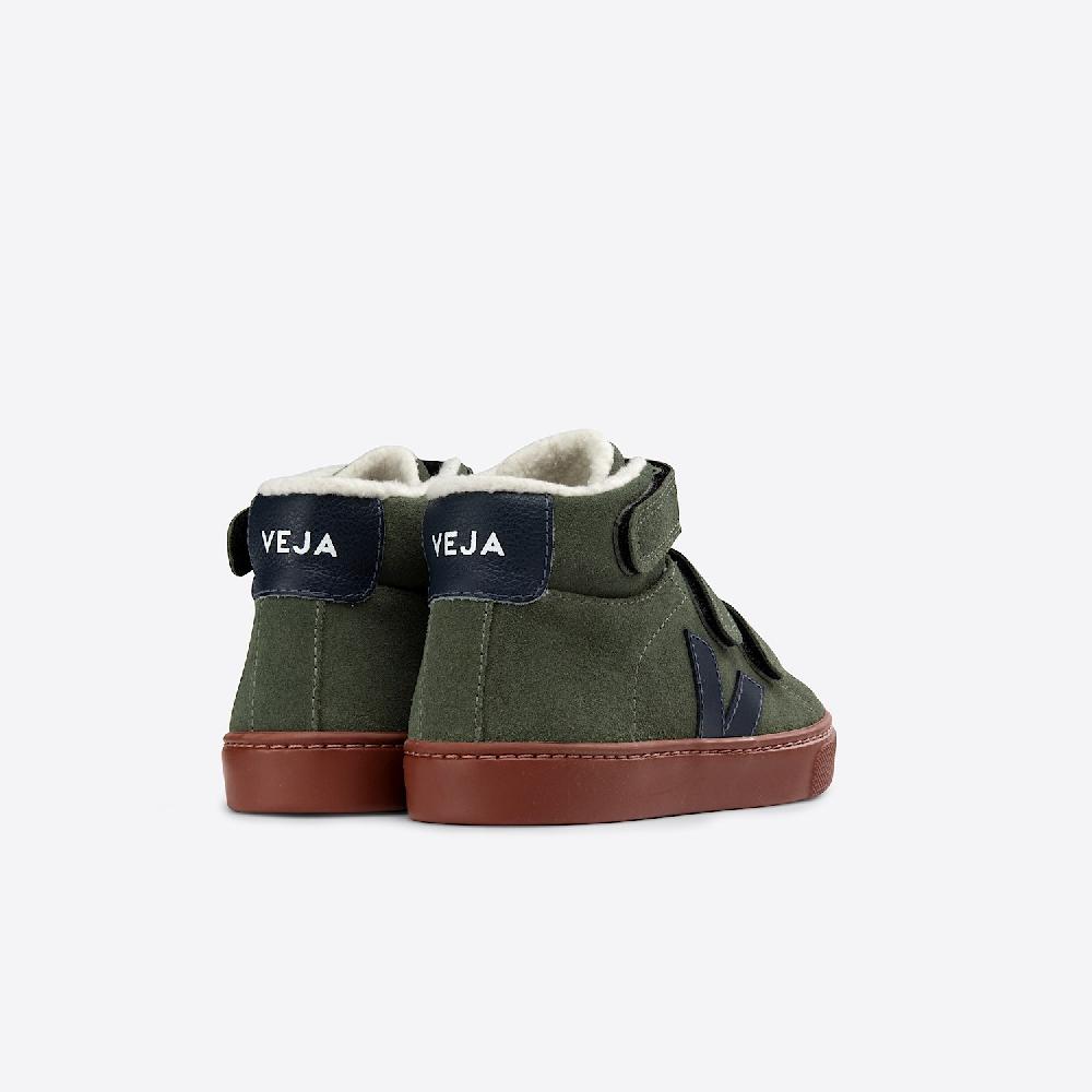 Veja ESPLAR MID FURED SUEDE MUD NAUTICO
