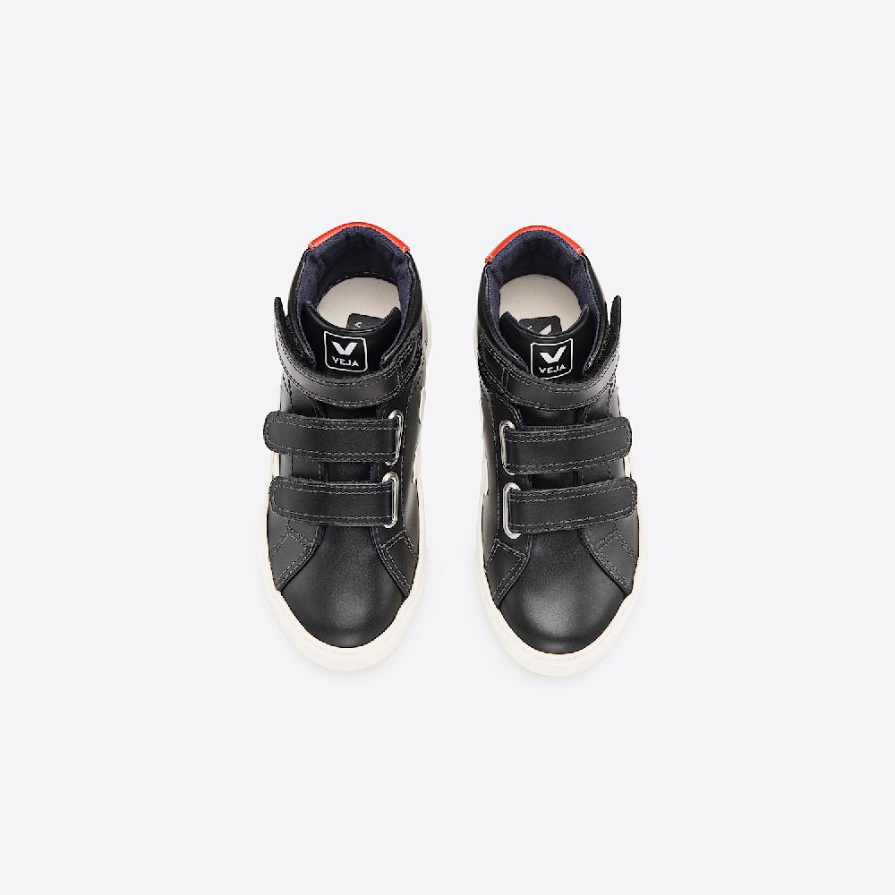 Veja ESPLAR MID LEATHER BLACK ROUILLE